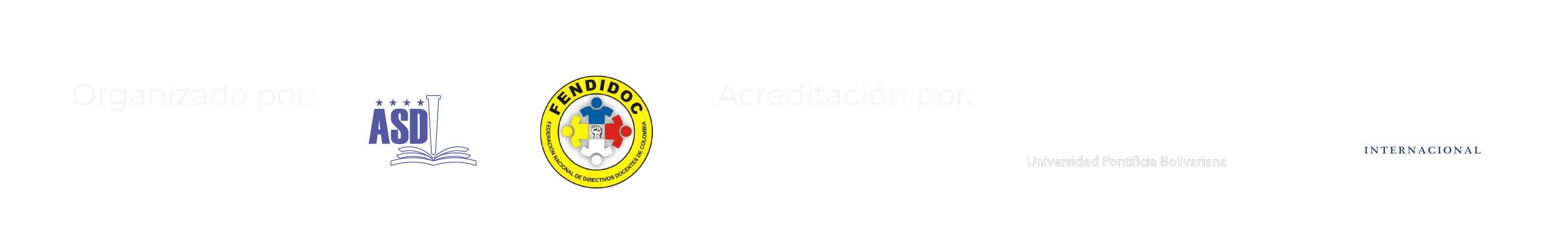 Organizado y acreditado por entidades aliadas